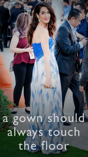 ESC: Amal Clooney, Red Carpet Etiquette